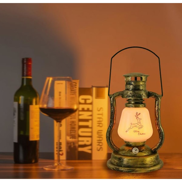 juledekorasjon dekorativ lanterne retro parafinlampe