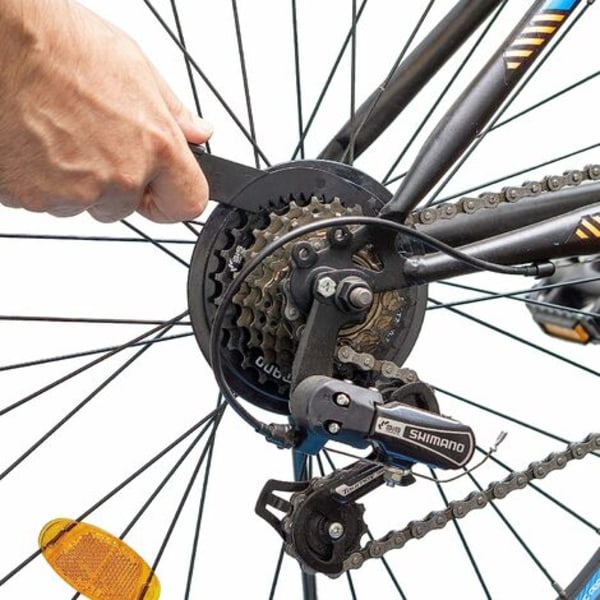 Rengøringsbørster til cykler og motorcykler, Kædebørste til cykler og motorcykler til fjernelse af snavs, Heavy Duty Nylon Br