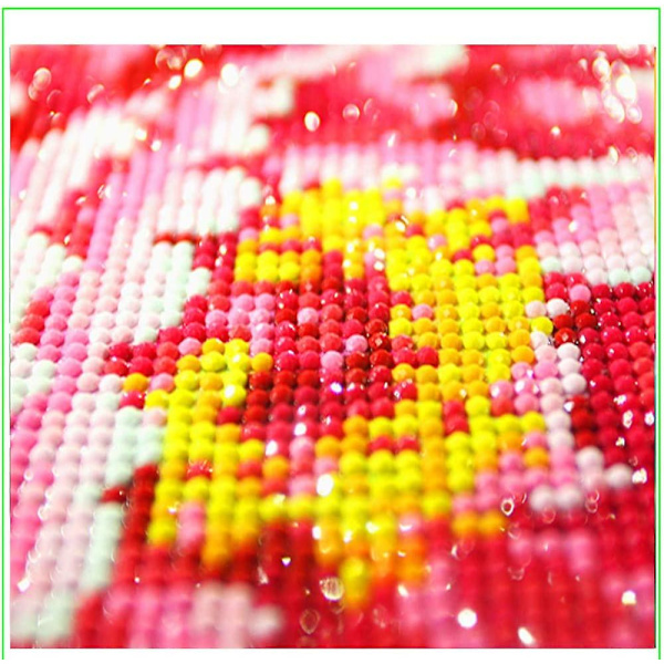Tegneserie Løvenes Konge Hel rund Drill Diamantbroderi 3d-maling Korssting Mote Diamantmosaikkbilder, 50 * 40 cm