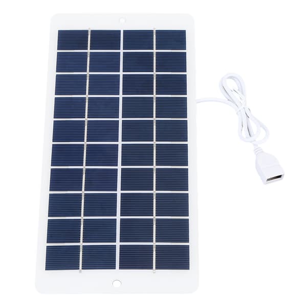 4.5W 5V USB Solcellepanel Monokrystallinsk Silicium Udendørs Telefonoplader