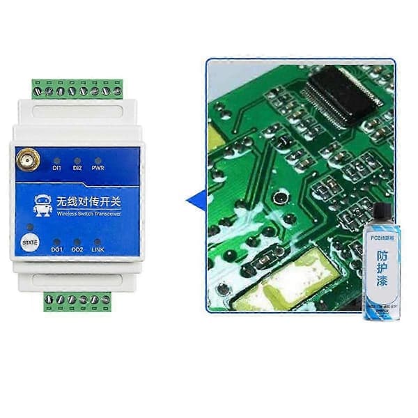 LoRa trådløs relæafbryder 868/915MHZ CDSENET E860-DTU 2-vejs DI+DO IO Modem RS485 fjernoverførsel