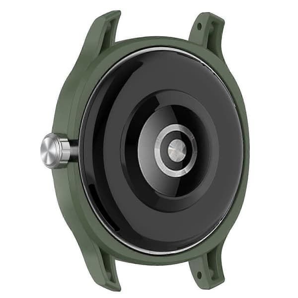 For Huawei Watch GT Cyber PC Hollow Watch Protective Case Dark Green