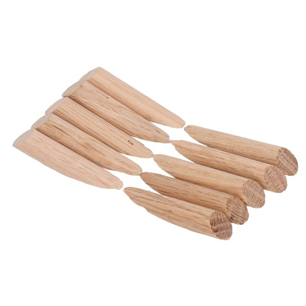Trebearbeidede eik Pocket Hole Plug Set - 50 stk, 9,5 mm tre Dybel Jig Tilbehør Kit