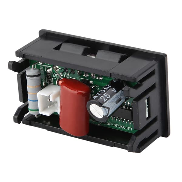 LED Digital Voltmeter 0.56 Tommer 2 Ledning AC 70 380V Spenningsmåler