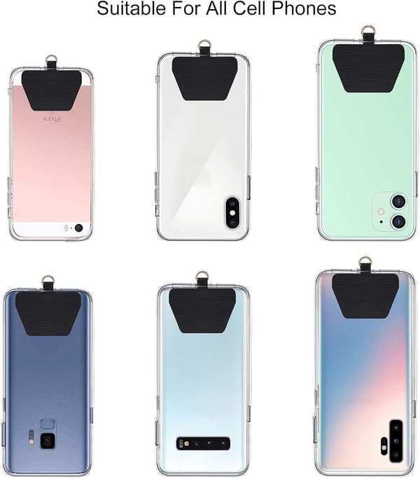 Mobiltelefon håndleddsstropp - Telefonhalsstropp - 2-pak mobiltelefon/Ke[ht]