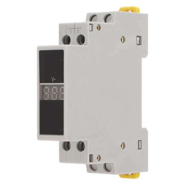 Mini Digital Voltmeter ABS-hus AC 80V til 500V for elektrikere