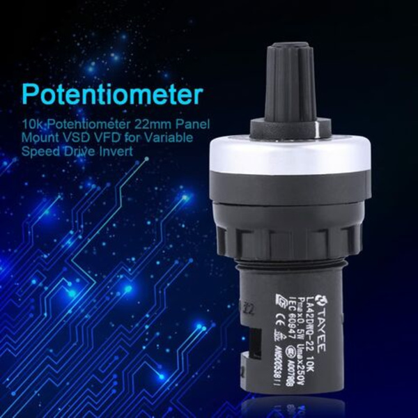 VSD Rotary Potentiometer Kit 10K Potentiometer med variabel hastighet