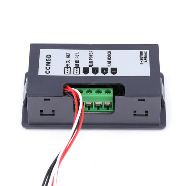 Digital Display Fjernbetjening DC Motor Hastighedsregulator
