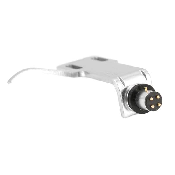 Phonograf Pickuphode Skall Aluminiumslegering Pickuphode Holder for Platespillere Sølv