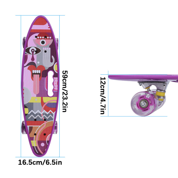 Coola skateboardspel för barn tillgängliga, lämpliga för utomhusspel