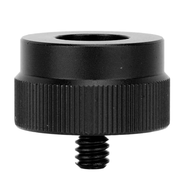 Universal Propan Tank Adapter 1/4in Sort Udendørs Camping Flad Beholder Konverter