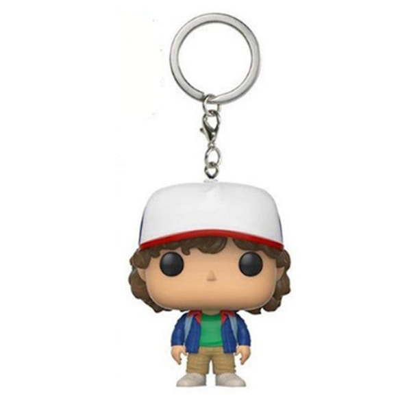 Stranger Things Cartoon Doll Keychain Ryggsäckshänge D