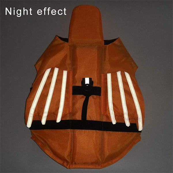 Pet Lifesaver Dog Lifesaver Pet Flydevest Safety Life Saver Safety Badedragt Preserver, Orange, XS,