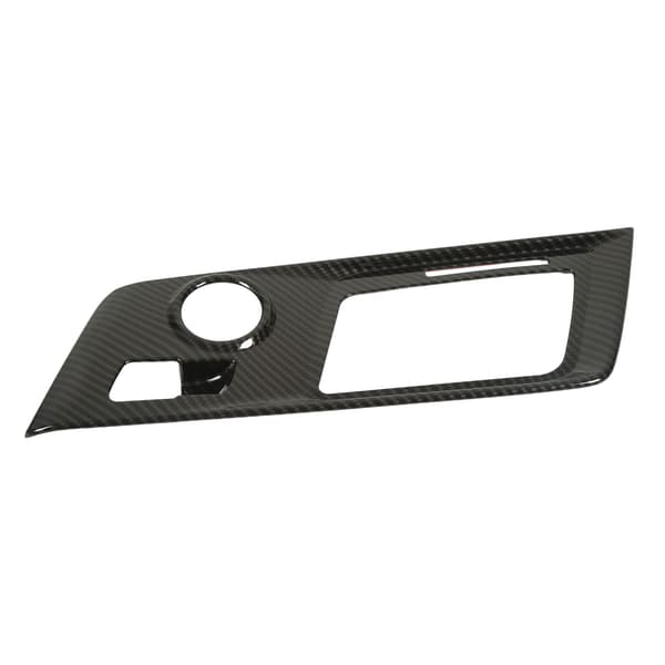 Karbonfiberstil Skiftekonsoll Panel Ramme Deksel Trim Erstatning for Corvette C7 2014-2019