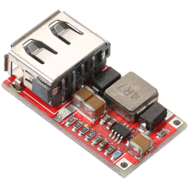 DC DC Buck Converter Step-down-modul Strømforsyningsadapter Step-up-modul DC3-15V til 5V Justerbar spændingsregulator