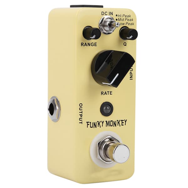 MOOER Funky Monkey Wah -efektipedaali True Bypass -kitaratehostintarvikkeilla