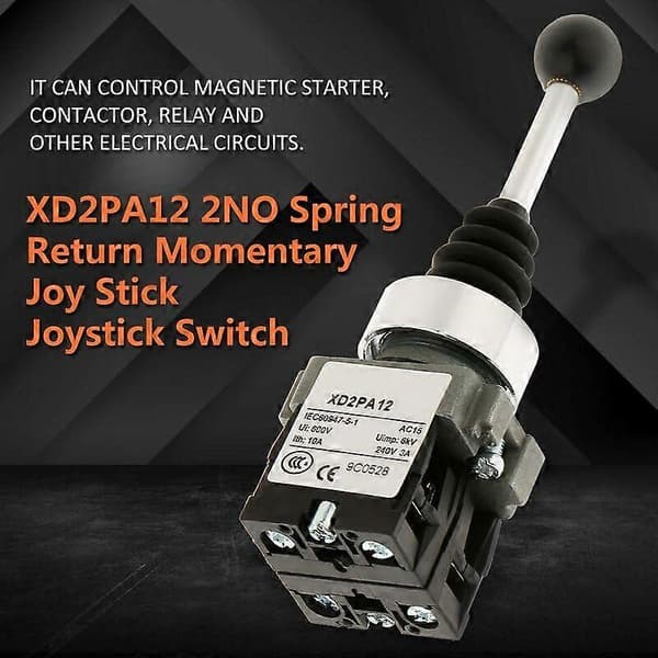 Joystick Switch 2-positionslås joystick 2no, joystick Switch lås joystick Switch vipp (selv - tovejslås xd2 - PA12)