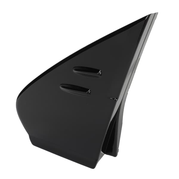Front Mud Guard Trim Cover Dekorativ Beskyttelse Sort til Prius 2016 til 2021 Venstre