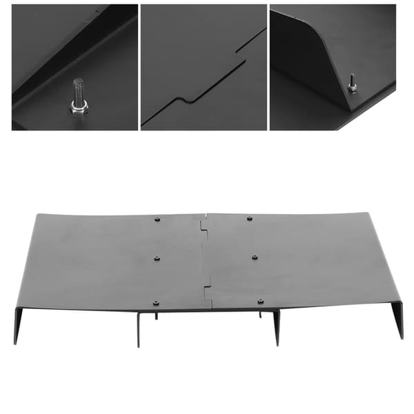Bagkofanger Diffuser 4 finner Spoiler Protector Universaldele Passer til Acura