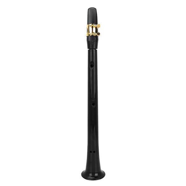 Bærbart lommesaksofon-øvelsesinstrument med rørpose Treblåsinstrument Bb-stemt