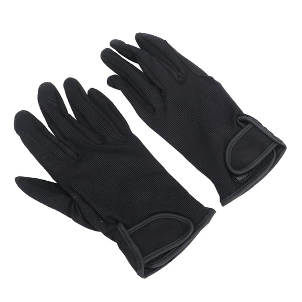 1 par sorte ridehandsker skridsikre touchscreen herre dame S M
