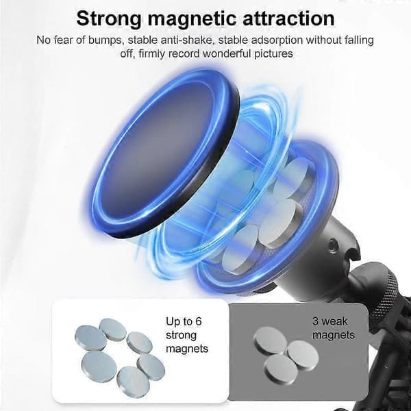 Desktopbase i aluminiumlegering Not Specified Strong Magnetic Round Base