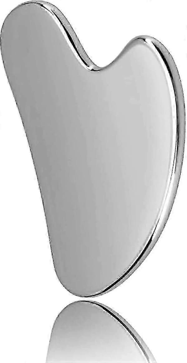 Gua Sha, Premium Gua Sha-sten i rustfrit stål, opgraderet Guasha til ansigtet, Guasha i rustfrit stål[ht]