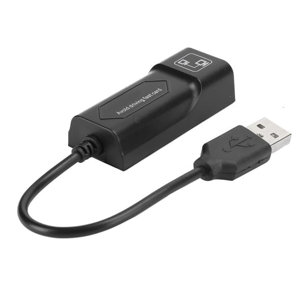 Ethernet Adapter USB2.0 til RJ45 Kablet Kabelkort 10/100 Mbps Laptop Desktop 8152 Chip