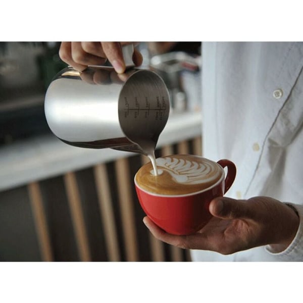Home Novelty Rustfrit stål blomsterkop kaffemaskine (350 ml skala),