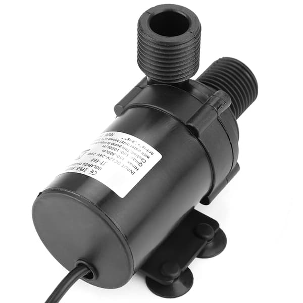 24V Mini DC børsteløs vannpumpe for solvarmer