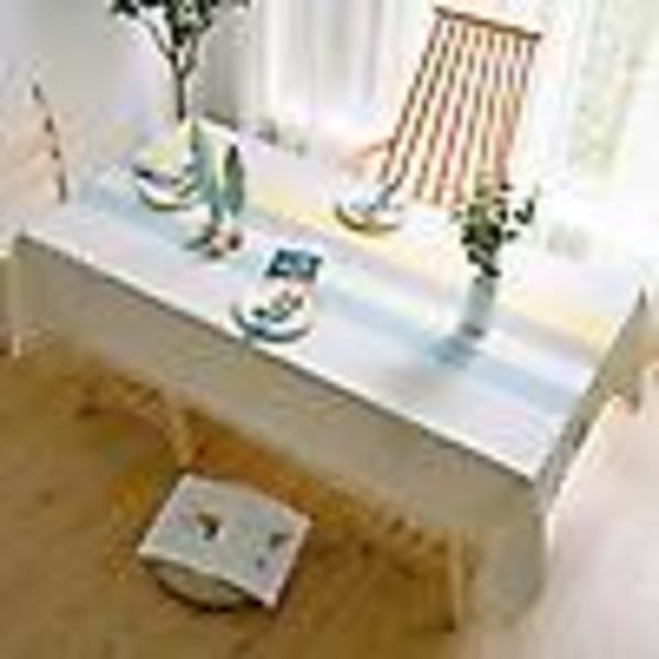 Modern Enkel Rutig Bordsduk Fyra Färger Randig Fotodekoration Täckning 140*260cm