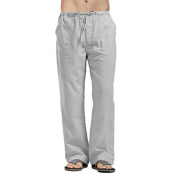 Miesten Multi Pockets Cargo Pant -työhousut Grey 4XL
