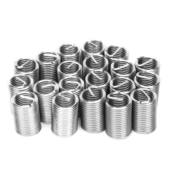 Gjengeinnsats i rustfritt stål M12 x 1,5 20-pakning 2,5D