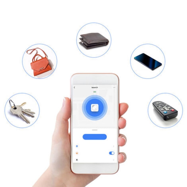 Wallet Key Object Finder, Key Finder Anti-Lost Phone Finder Alarmnøglefinder, med Key Fob Finder og Sound Tracker til