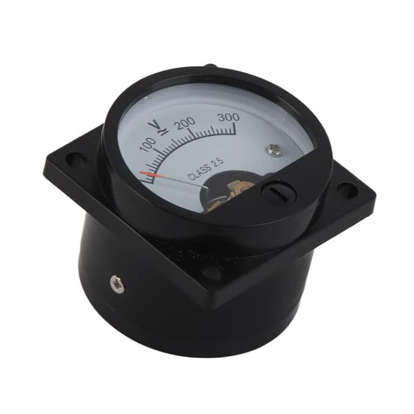 Precision Rund Voltmeter Noggrann AC Spänningsmätning 0-300V