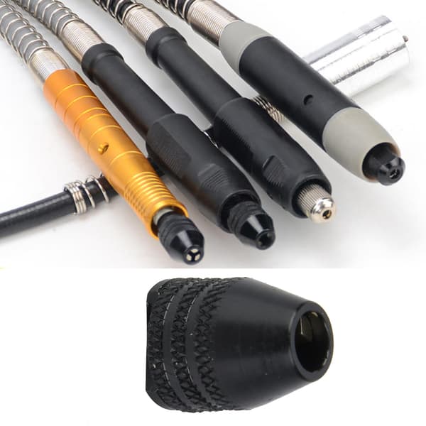 8mm 3-backschuckadapter Kort skaft Elektrisk skruvmejsel Borr