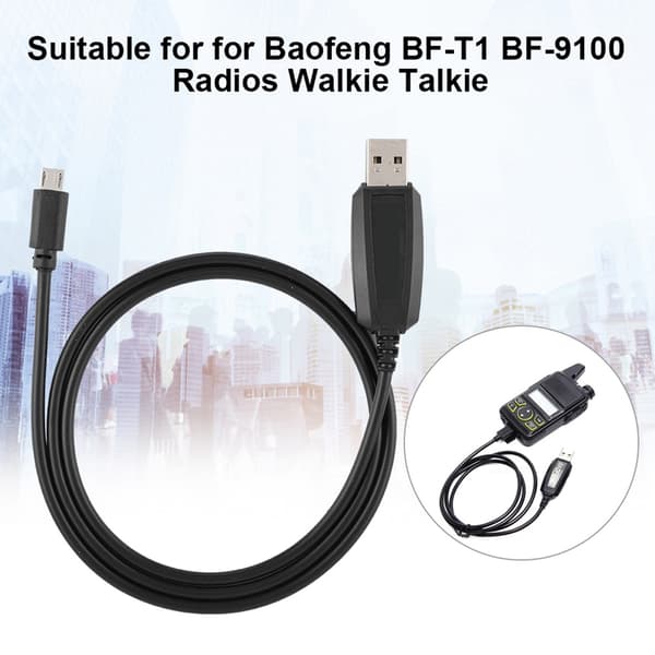 USB Programmeringskabel Driver CD til Baofeng BF T1 BF 9100 Radioer Walkie Talkie