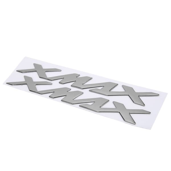 3D Motorcykelemblemdekaler för XMAX 125 250 400 Silver