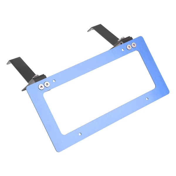 Tesla Model Y 2017 2022 Blå Aluminium Legering Front Nummerplade Ramme Holder Udskiftning