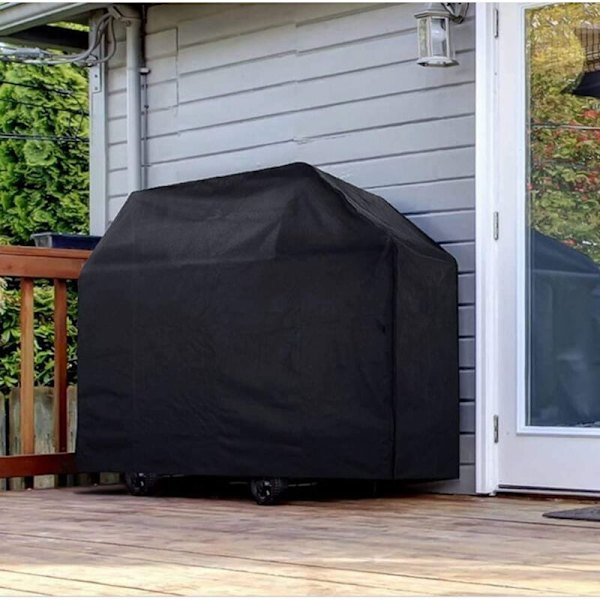 Heavy Duty vedenpitävä kaasugrilli cover, 50 tuuman BBQ cover, erityinen haalistumista ja UV-säteilyä kestävä materiaali, sopii grilleille