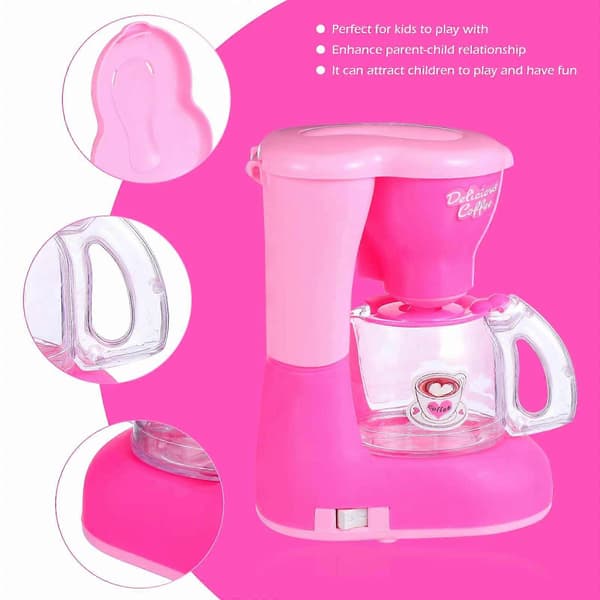 Barnens elektriska hushållsapparat leksak mini kaffemaskin (utan batteri)[ht]