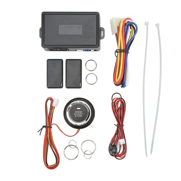 12V PKE Nyckellöst System Bil Fjärrkontroll Motorstart Stöldskydd Passiv Universell Passform