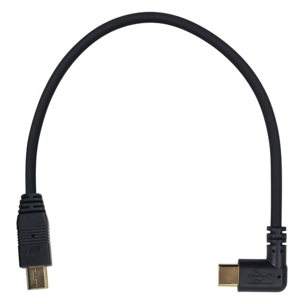 Mini USB til Type C Adapter Konverter Kabel for kameratelefon OTG-kabel 90 grader USB 3.1 Type C hann til mini USB-overføring[ht]