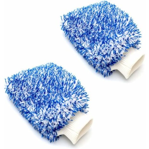 Biltvättvantar Microfiber Mitt Handske för bil Microfiber Mitt Handske Microfiber Rengöringshandske Microfiber Mitt Handske för underhåll