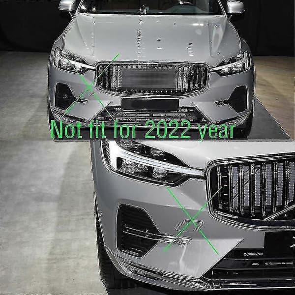 Bakre stötfångarlock för Volvo XC60 2018 2019 dragögla