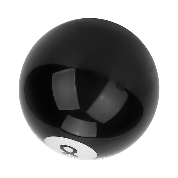 Universal Sort 8 Ball Billiard Bil Girskiftknott Spak Håndtak
