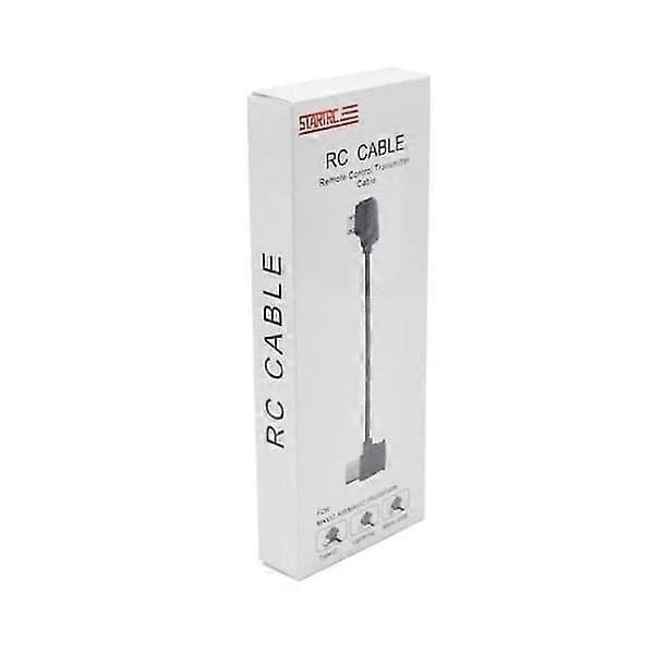 15 cm USB-C till Micro-USB-kabel för DJI Mavic Mini / Air, Shark Svart