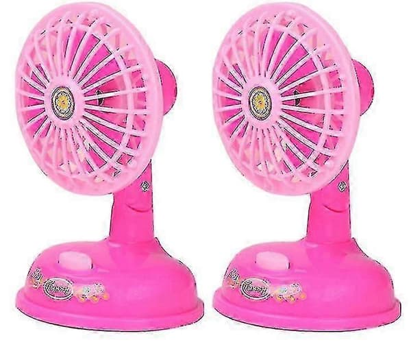Elektrisk Miniventilator, Børns Legetøj, Pædagogisk Legetøj, Simulation Miniventilator Blue