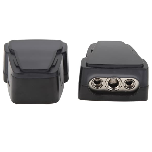 Positive Negative Batteri Terminal Klemmer 1x0 4GA Input til 2x4 8GA Output til Biler Både Yachts RV'er