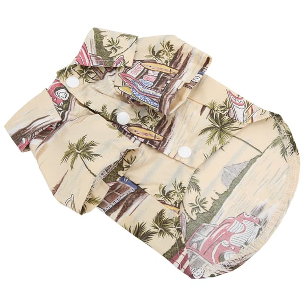 Coola Hawaiianske Hundeskjorter Beige XL